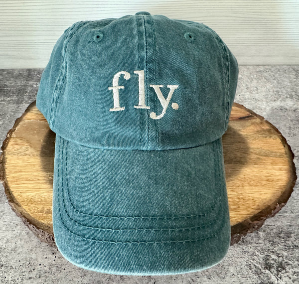 Fly Hat - Gift for Pilot - Aviation Enthusiast - Frequent Flier - Unisex